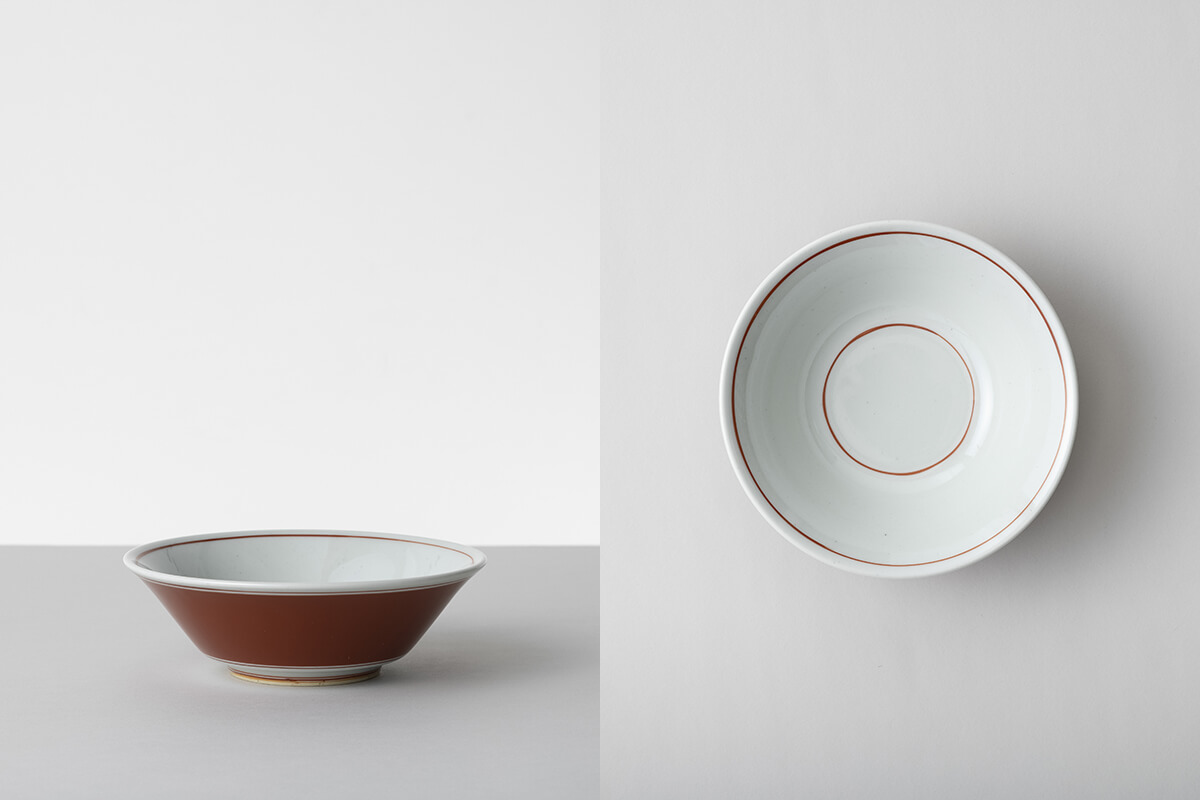 BARBAR RAMEN BOWL 中鉢　赤巻