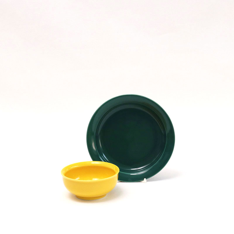 もぐもぐごっくんリム深皿&碗セットの写真