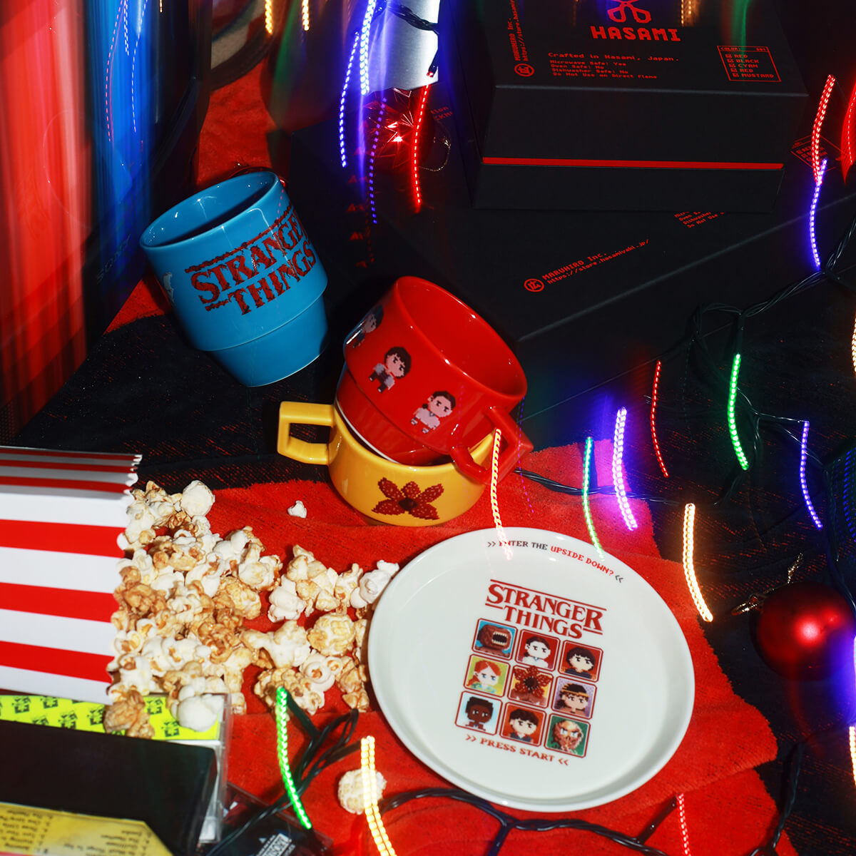 ストレンジャー・シングス 未知の世界 × HASAMI 8bitシリーズ