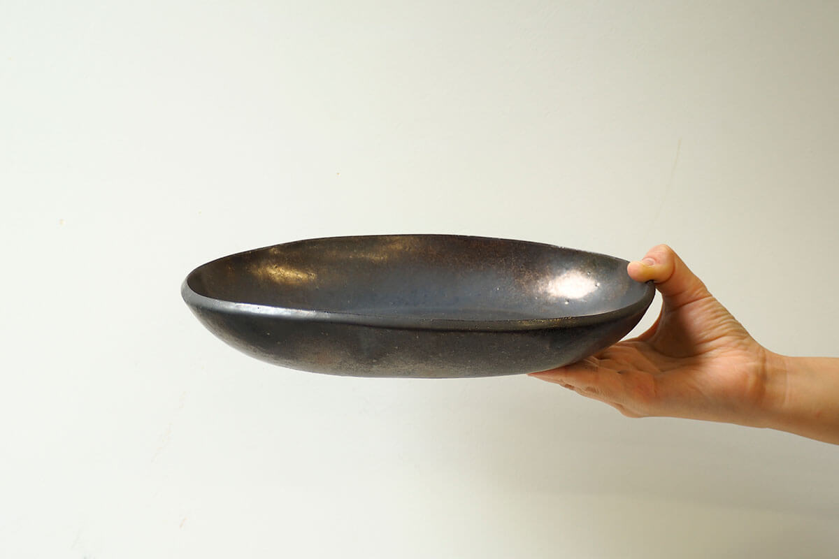 BARBAR たたら　楕円皿の写真