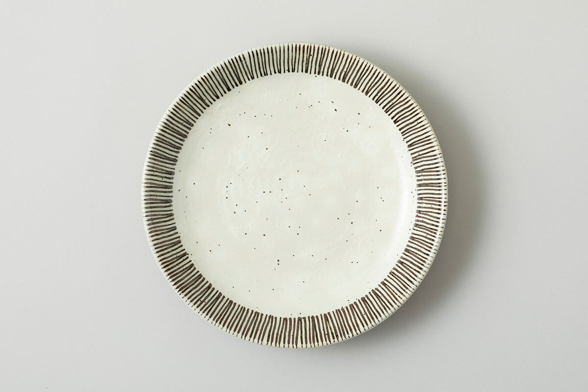 BARBAR サビ十草 大皿の写真