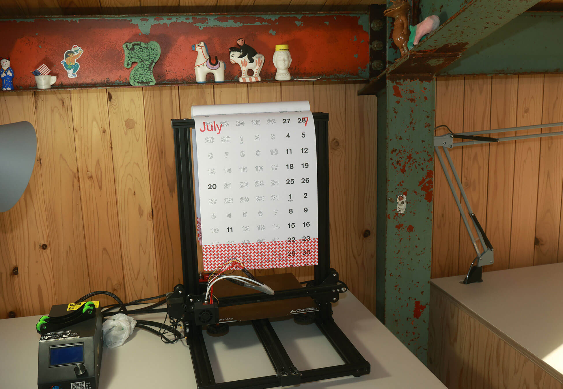 2026年安田昂弘カレンダーの写真