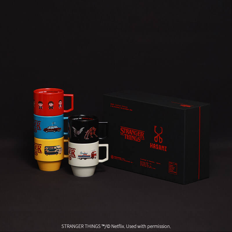 NETFLIXstrangerthingsブロックマグビッグ5色アソートセットの画像