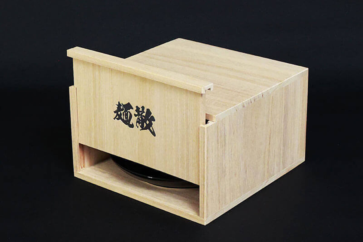 マルヒロ×麵散小皿中皿フルセット桐箱入りの写真